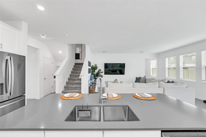 Open Kitchen/Living area