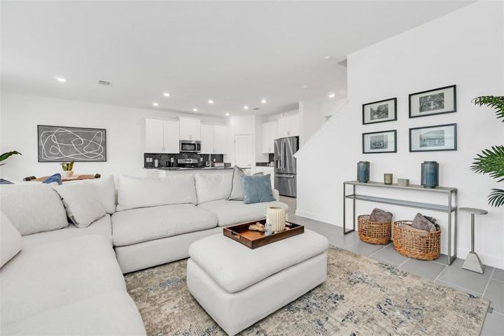 Open Kitchen/Living area
