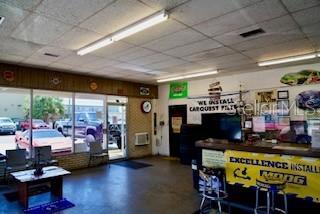 Reception area