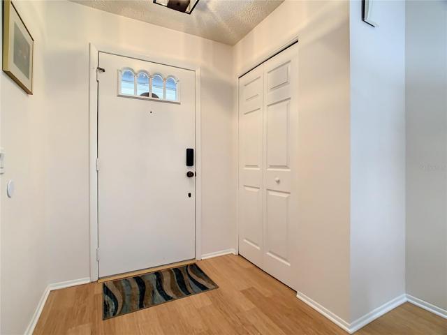 Entryway with closet