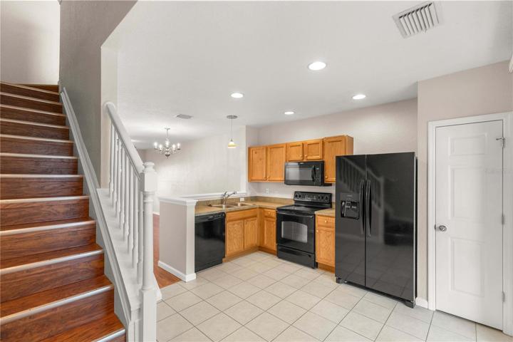 Kitchen/ stairwell