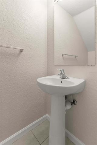 Downstairs half bath