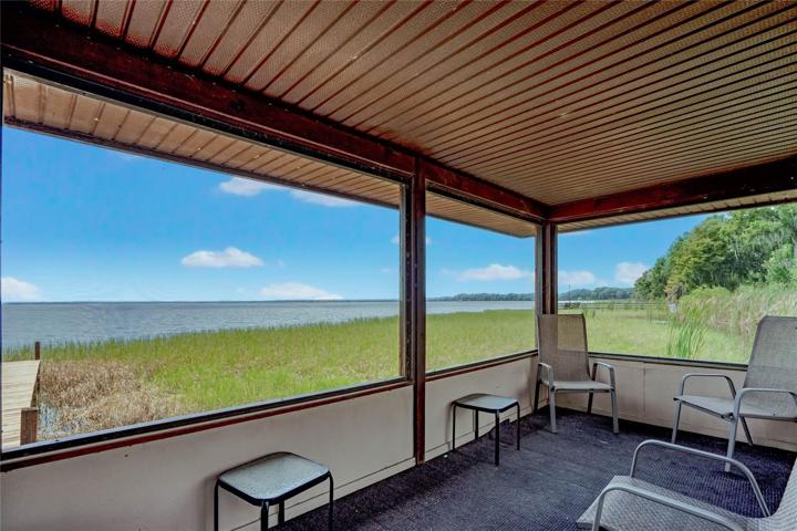 Screen Room on Dock