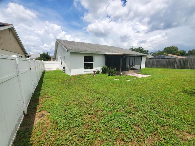 Backyard and Side Yard