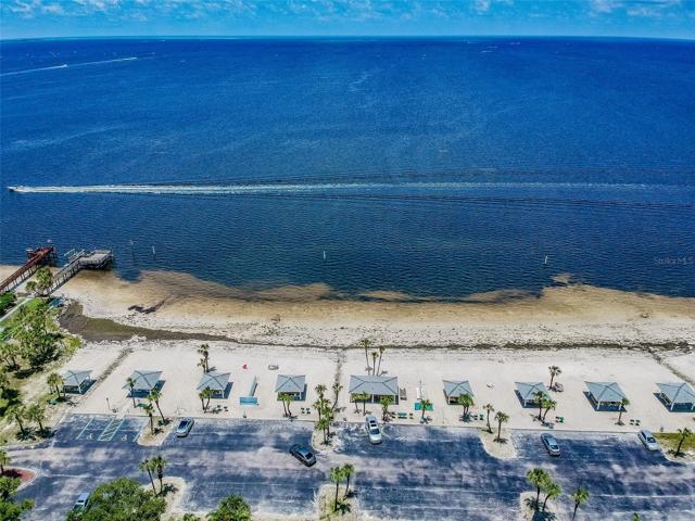 Private community beach