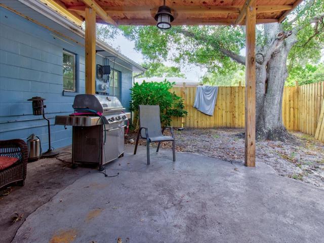 Fenced In Patio 1