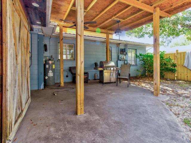 Fenced In Patio
