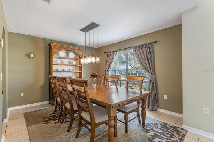 Formal dining area perfect for family gatherings.