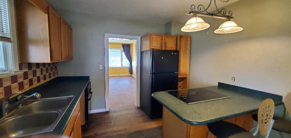 Kitchen to living room