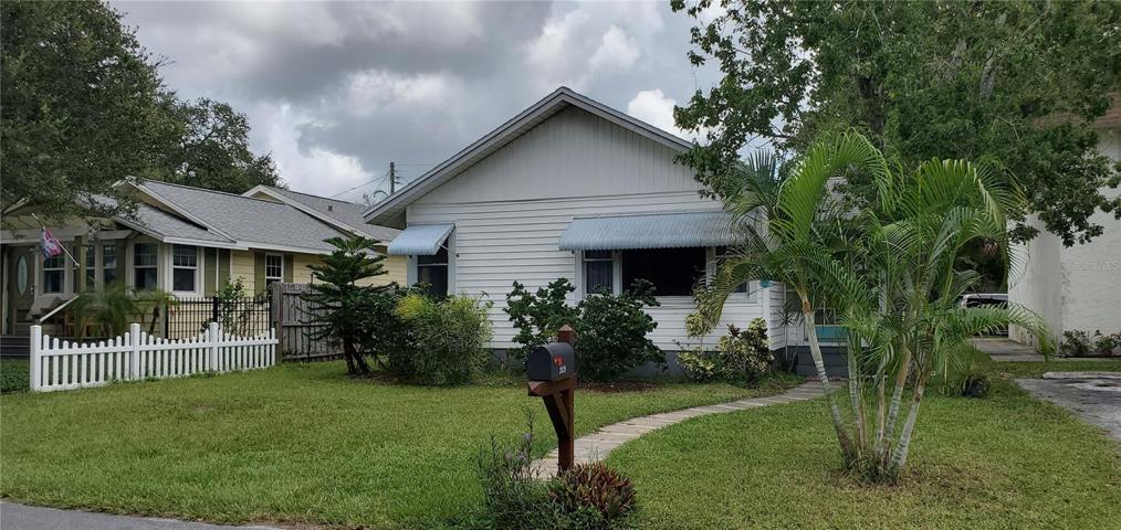 Front Yard with Shared Fence