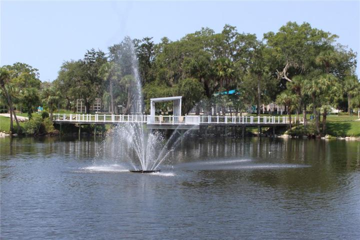 View of Orange Lake Downtown New Port Richey
