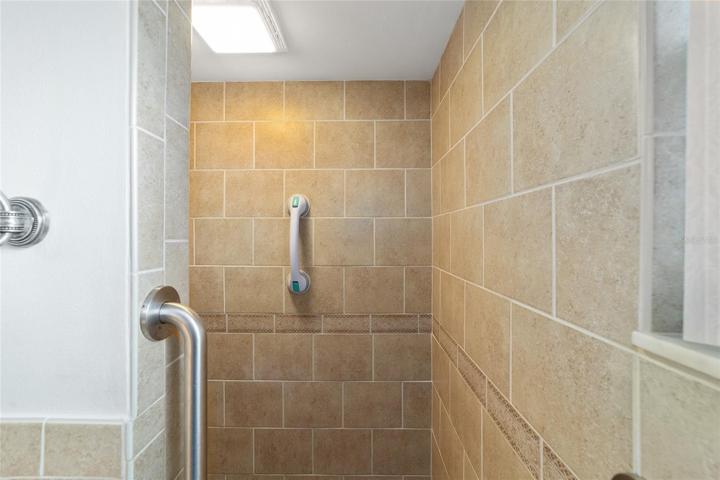 Walk in shower