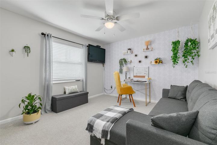 3rd bedroom currently used as an office.