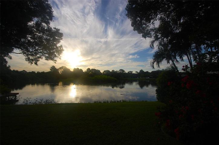 Waking up to a gorgeous sunrise glistening on the lake never gets old.