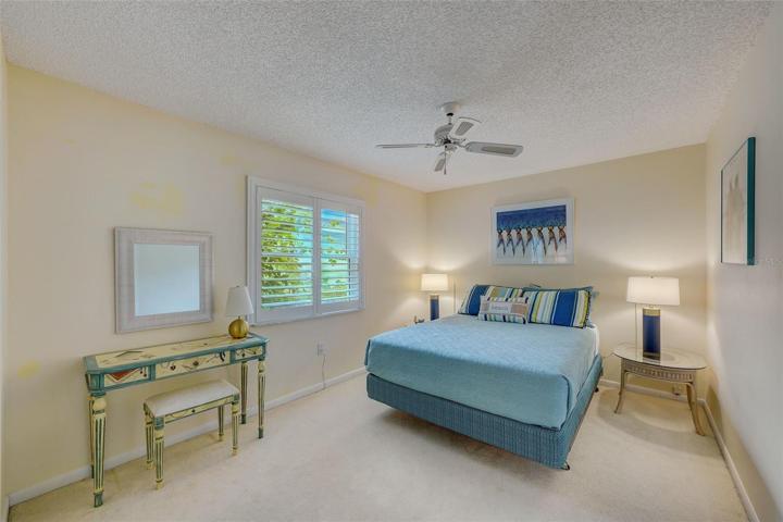 Fourth bedroom enjoy their privacy on the opposite side of the home