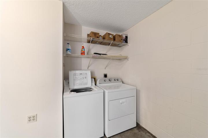 Included Washer & Dryer located in the garage