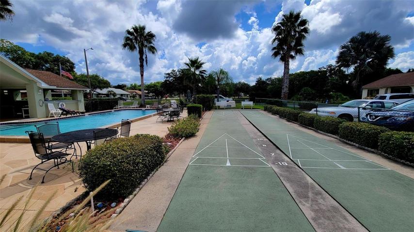 Old time Florida favorite: Shuffleboard.