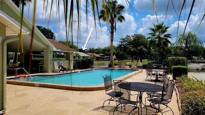 Villa is not far from the pool & clubhouse.