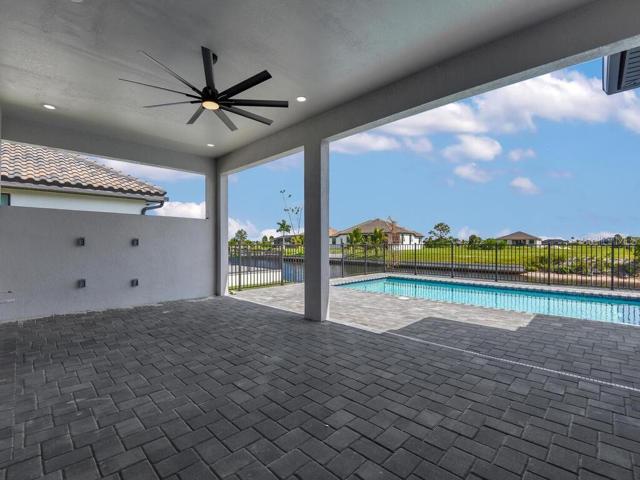 Covered Area On Pool Lanai