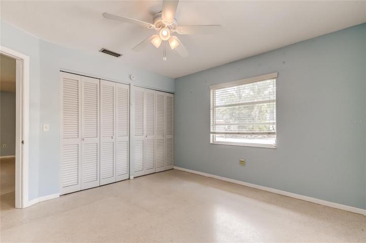 Unit 2 (West) 2BR 1BA - Bedroom 1
