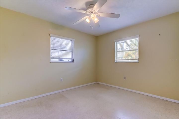 Unit 2 (West) 2BR 1BA - Bedroom 2