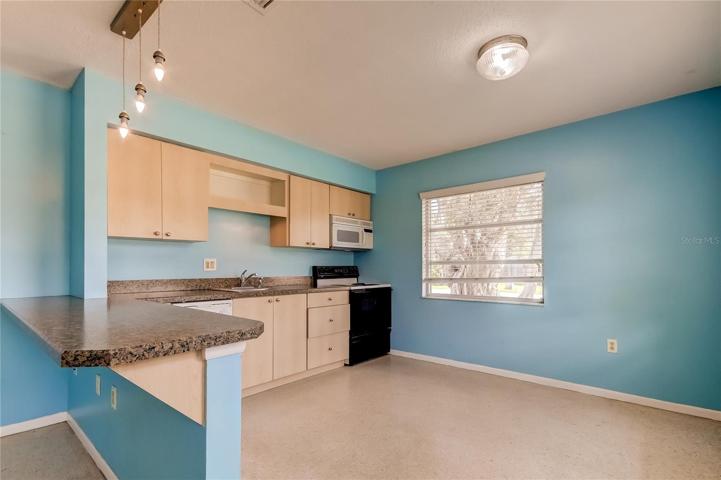 Unit 1 (East) 1BR 1BA - Kitchen with eating space