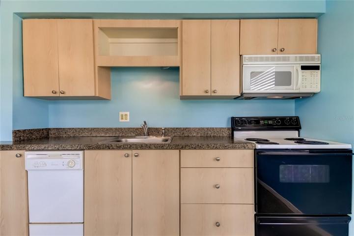 Unit 1 (East) 1BR 1BA - Kitchen
