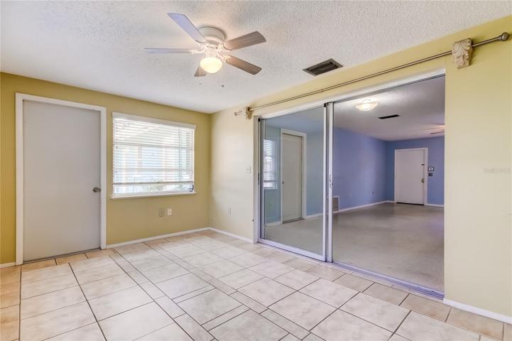 Unit 2 (West) 2BR 1BA - Florida Room (possible 3rd BR)