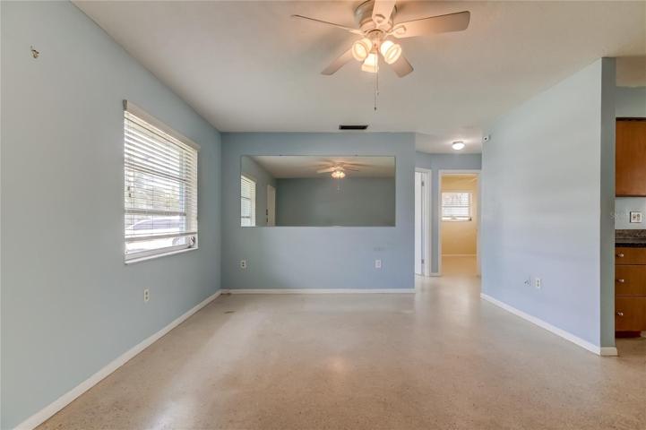 Unit 2 (West) 2BR 1BA - Living Room