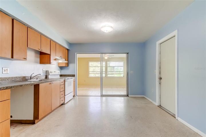 Unit 2 (West) - 2BR 1BA - Kitchen and spacious dining room
