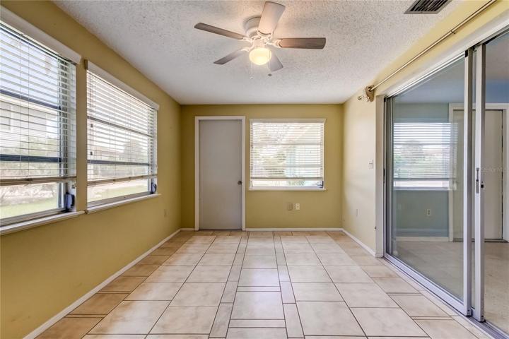 Unit 2 (West) 2BR 1BA - Florida Room (possible 3rd BR)