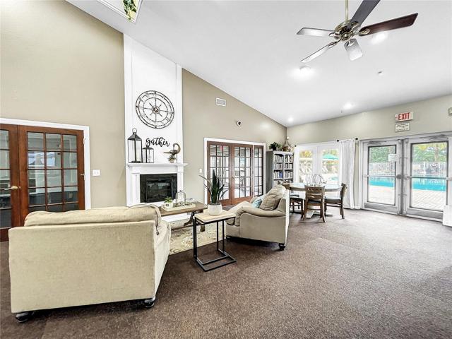 Interior of club house