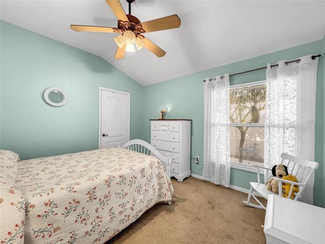 Light from the large window brings brightness