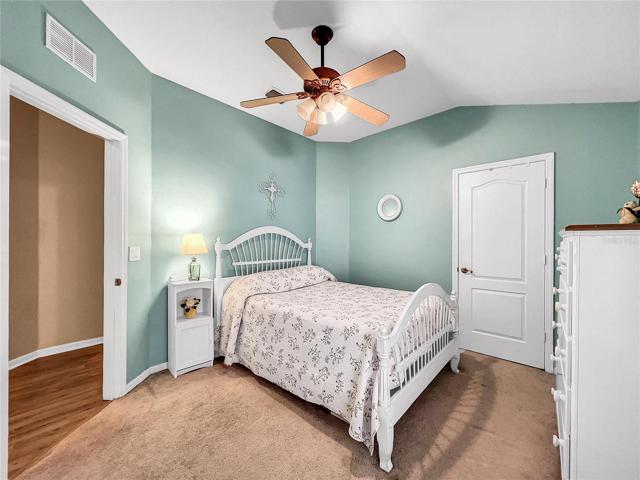 Second bedroom with closet