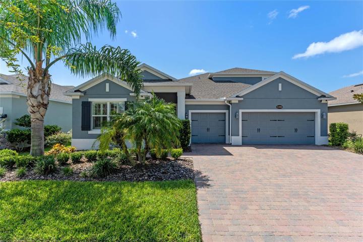 Front view of 31965 Redtail Reserve Blvd, Sorrento, Florida - the beautiful community of Serenity at Redtail!
