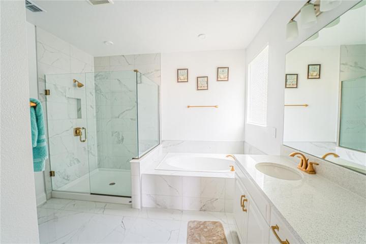 Master bathroom