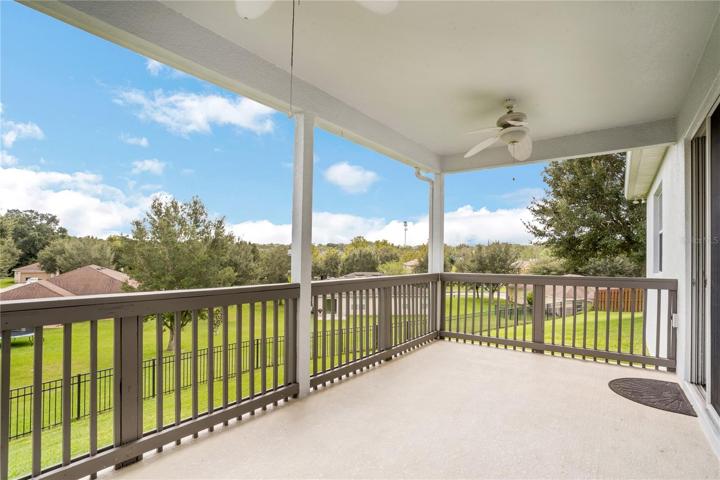 What a view from the rear patio!