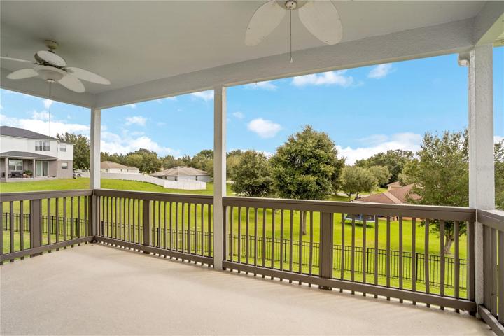 rear patio