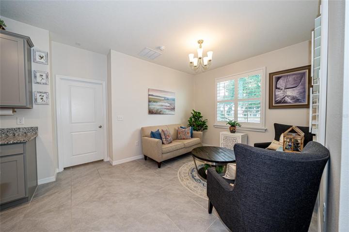 Owners Retreat is isolated from other bedrooms and located through the door you see here.