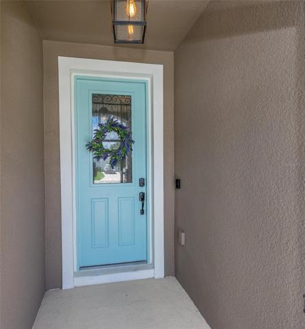 Welcoming 'hurricane rated' front door!