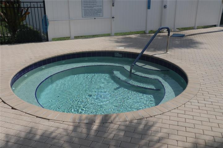 One of Two Hot Tubs