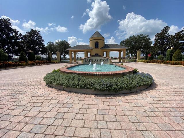 Entrance to Gated Lake Ashton Community