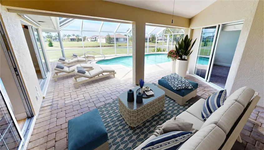 LANAI VIRTUALLY STAGED