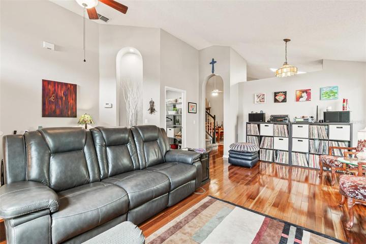 Formal living room/dining room.  Dining room is currently being used as an expanded living room.
