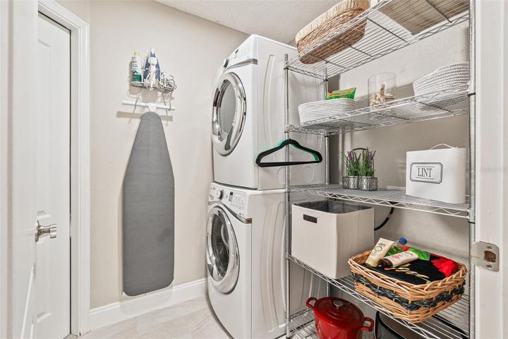 Washer and Dryer stay with the house