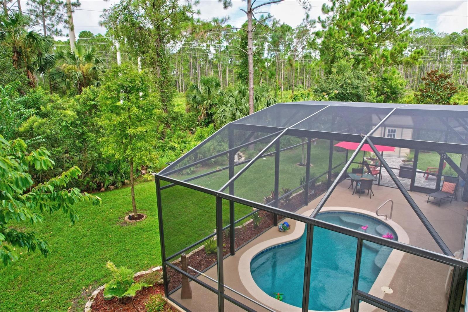 pool and spa