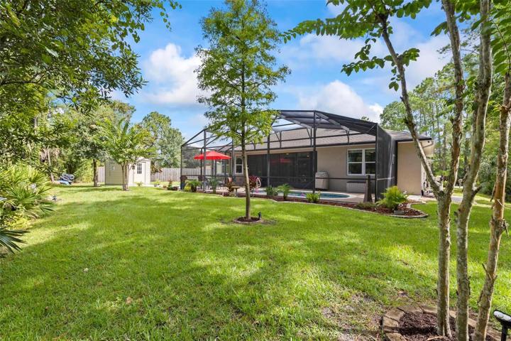 Backyard to back of home