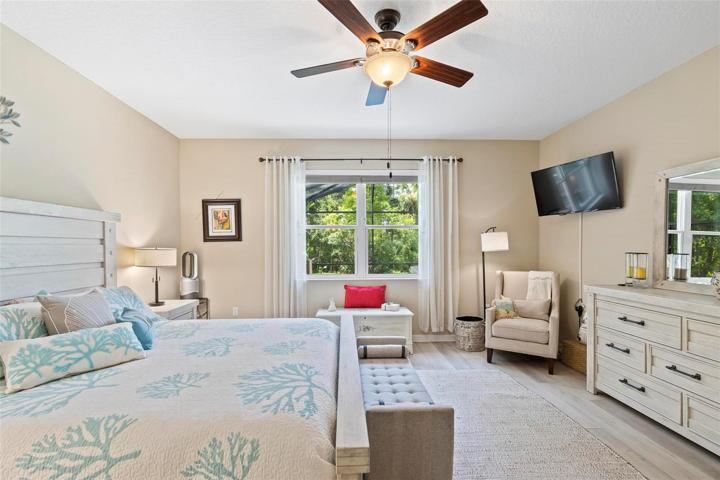 Spacious master bedroom