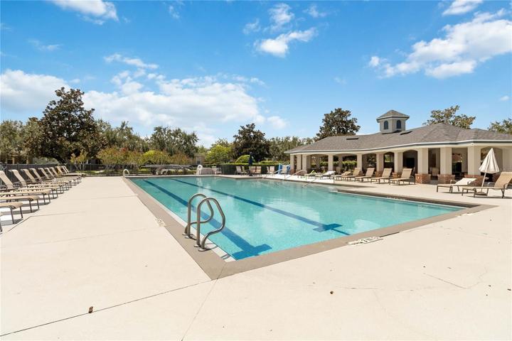 Take a dip in the community pool!