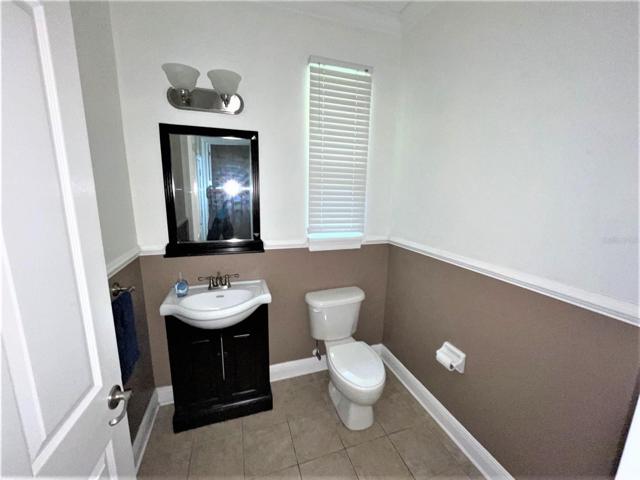 Downstairs half bath